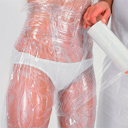 Anti-cellulite wrap with medicinal herbs